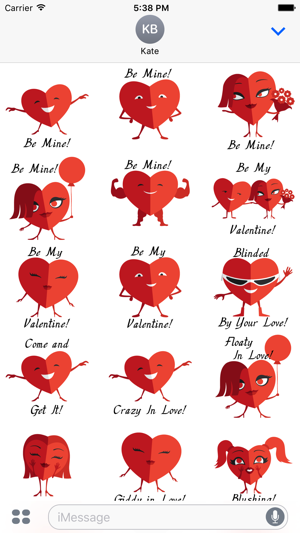 Heart 2 Heart - Valentine Love Stickers(圖2)-速報App