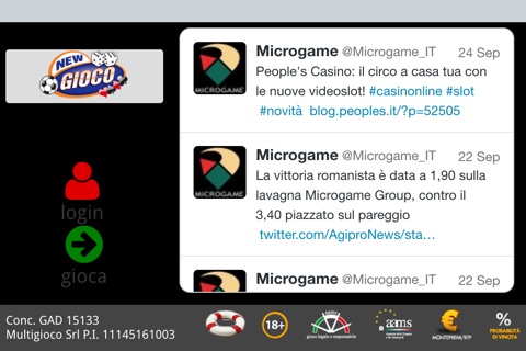 Newgioco Casinò screenshot 2