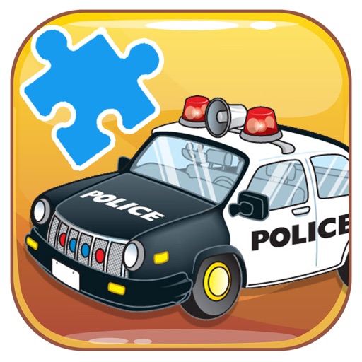 Police Cars Jigsaw Puzzles Games For Kids Version by Piyawan Chamnarnchanan
