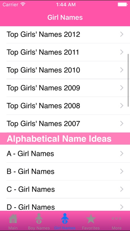 Baby Names - Idea Helper & Collection Up to 2017+