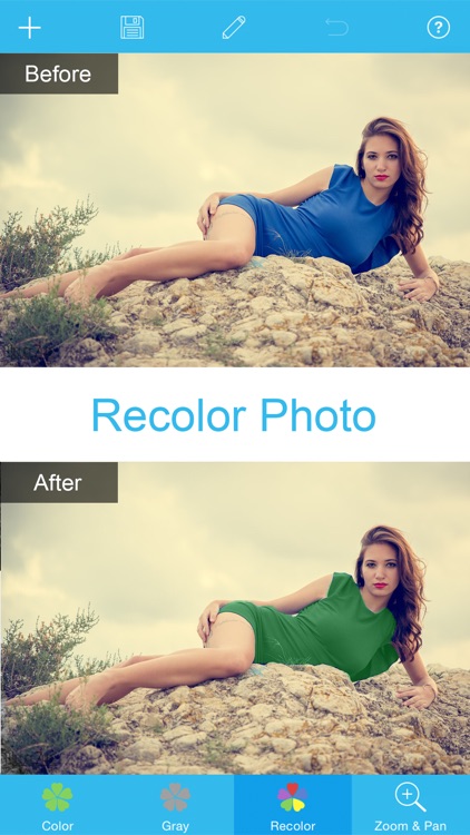 Color Changer - Change Hair Style & Recolor Eye