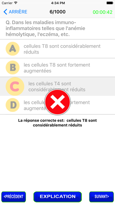 How to cancel & delete Biotechnology questions in French from iphone & ipad 2