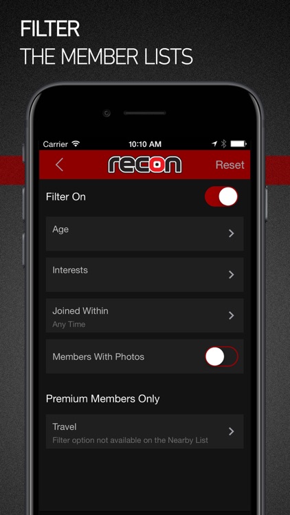 Recon - gay fetish profiles. Men, leather and more screenshot-4