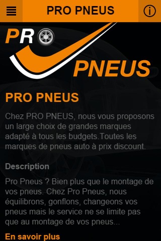 PRO PNEUS screenshot 2