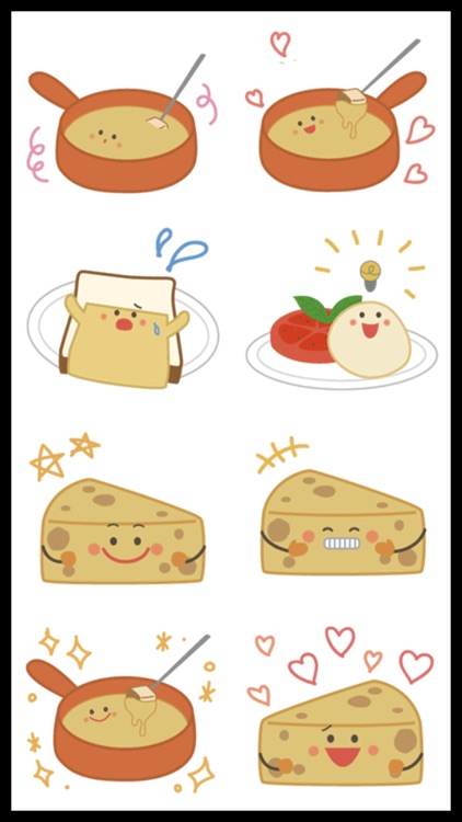 Cheese Stickers
