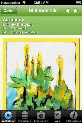 Bachblüten Lexikon screenshot 2