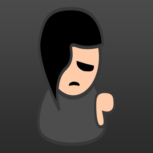 Depressing Emo & Gothic Stickers: The Same Thing icon