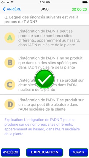 Questions sur le quiz biotechnologique(圖3)-速報App