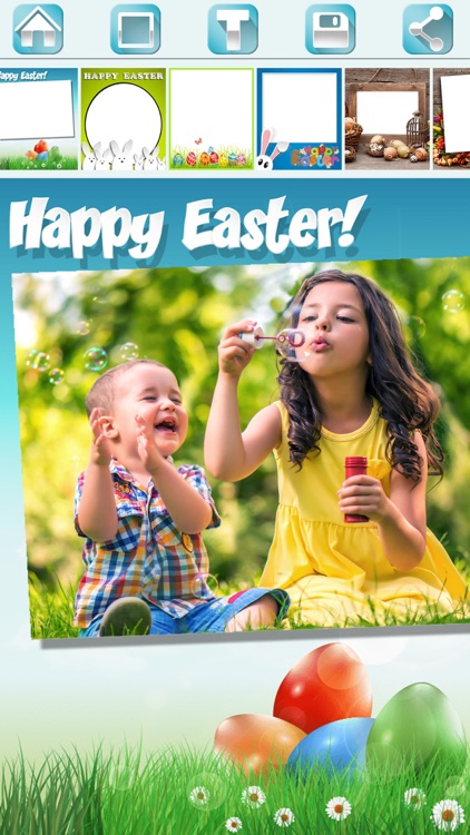 Happy Easter photo frames for album – Pic editor