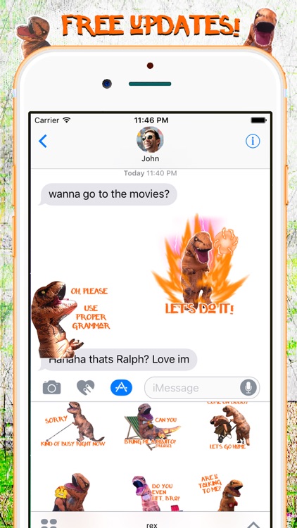Ralph the Rex - Official Dino Emojis & Gifs