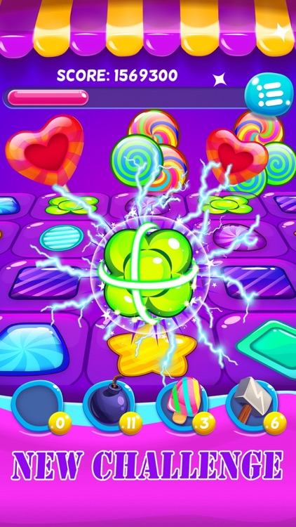 Jelly gems matching games