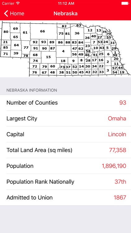 Nebraska License Plate Prefix Index screenshot-3