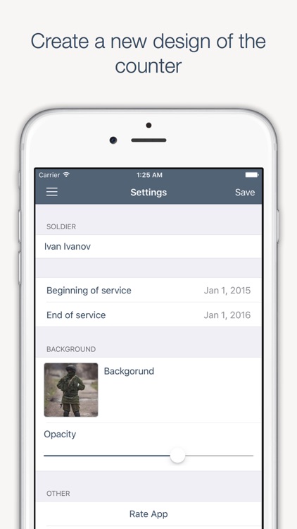 Soldier Cowntdown PRO – timer for iPhone and iPad screenshot-3