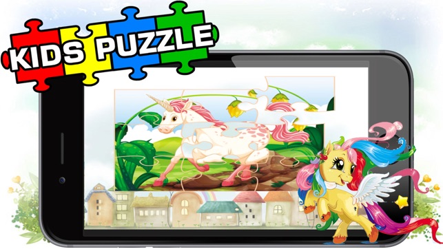 Princess Horse Jigsaw Puzzle Skill GameFor Toddler(圖2)-速報App