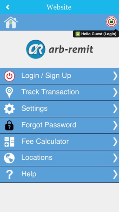 How to cancel & delete ARB Remit Mobile App from iphone & ipad 1