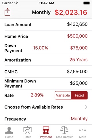 Canada Mortgage Store screenshot 2