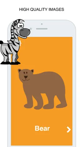 Game screenshot Wild Animals Flashcard for babies and preschool apk