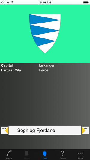 Norway County Maps and Capitals(圖2)-速報App