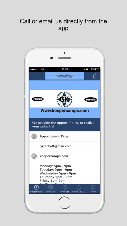 SCSG Goalkeeper Training