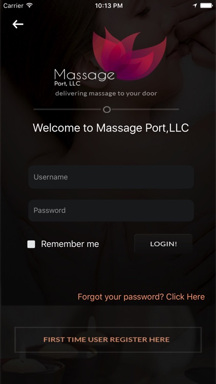 MassagePortApp screenshot-3