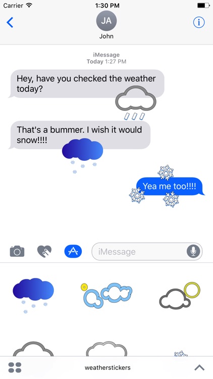 Stickers for Weather