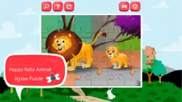 Game screenshot Baby Animal Jigsaw Puzzle Play Memories For Kids hack