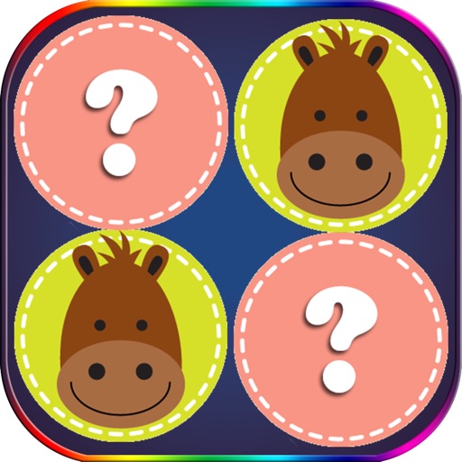 Animals Memory Matching Games for kids Icon