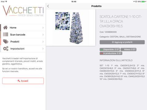 Vacchetti screenshot 2