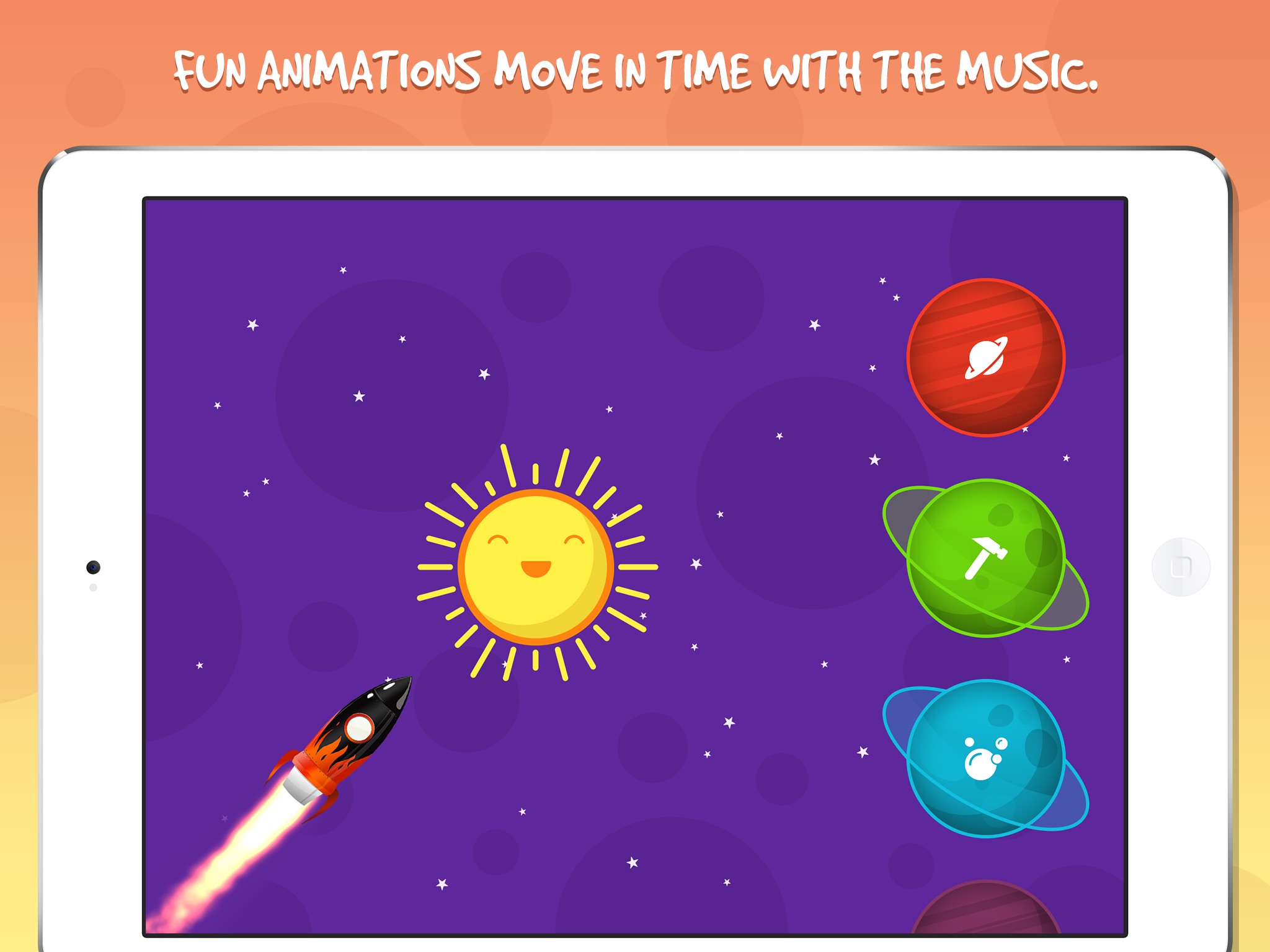 Moon Tunes - Music Player For Kids screenshot 4