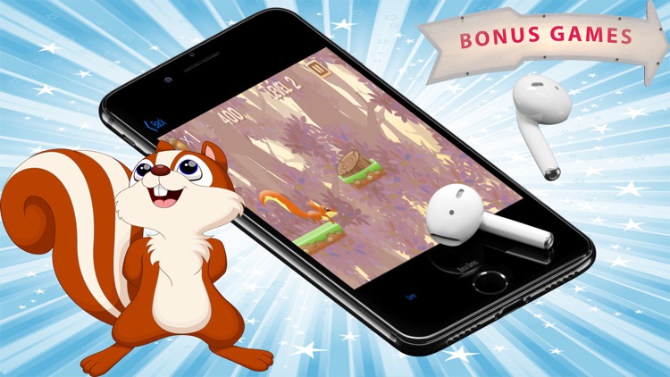 The Squirrel Run! Collect Nuts Game Fun For Kids