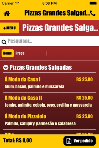 Oficio da Pizza screenshot 2