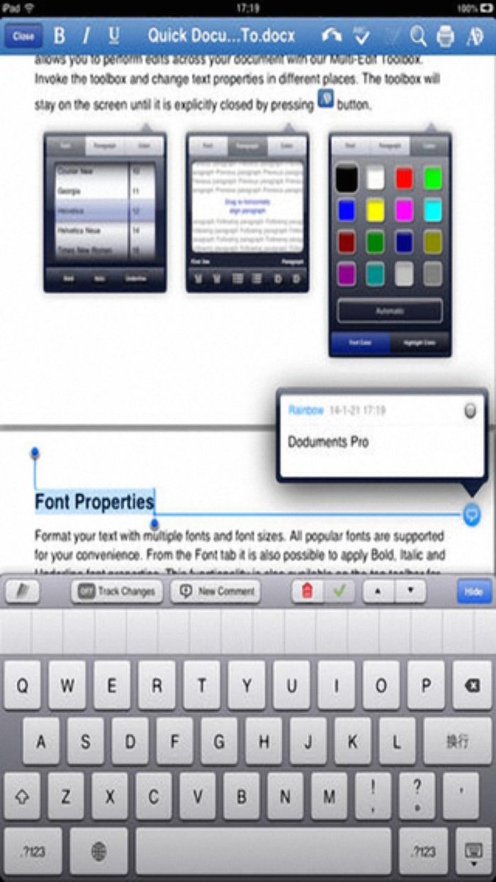 Quick Office Suite - for MS Office iWork Documents