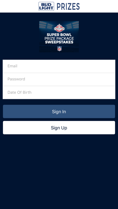 How to cancel & delete Super Bowl Prizes from Bud Light from iphone & ipad 1