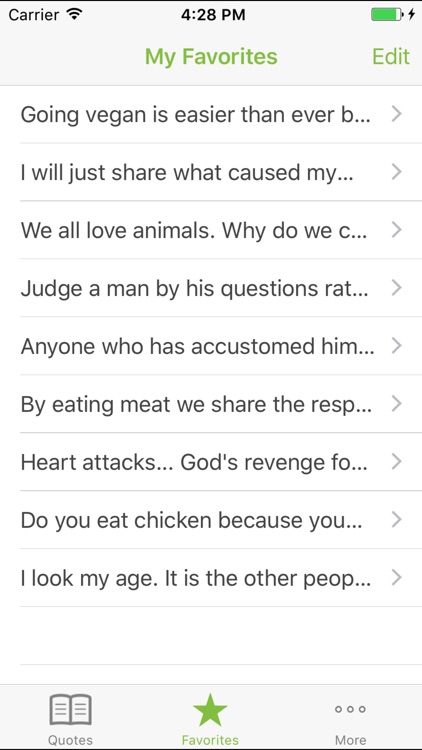 Vegetarian & Vegan Quotes for vegetarian living screenshot-3