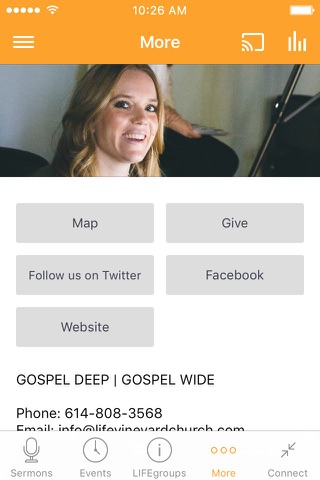 LIFE church app screenshot 3