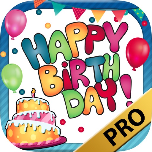 Birthday greeting cards photo editor – Pro