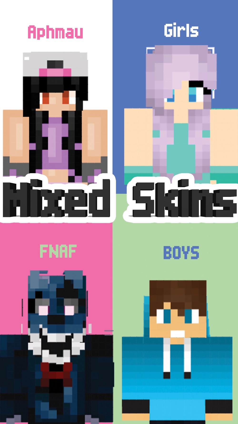 Aphmau Girls And Boys Skins For Minecraft Pe For Iphone Free Download Aphmau Girls And Boys Skins For Minecraft Pe For Ios Apktume Com