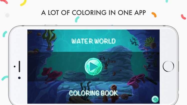 water world coloring book