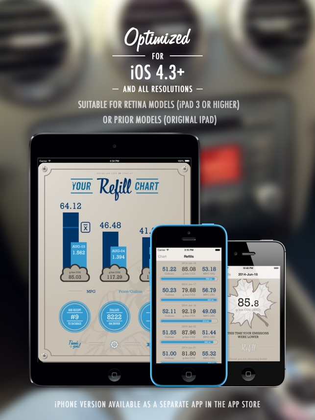 Refill HD Fuel Efficiency Logbook(圖5)-速報App