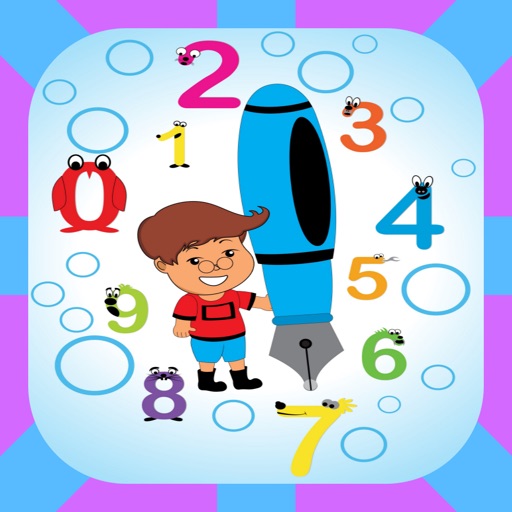 Number worksheets for kindergarten preschool count Icon