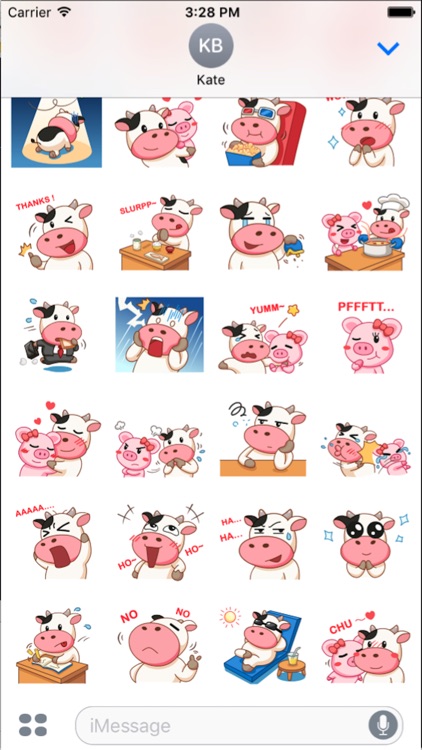 Milk Cow Sticker screenshot-3