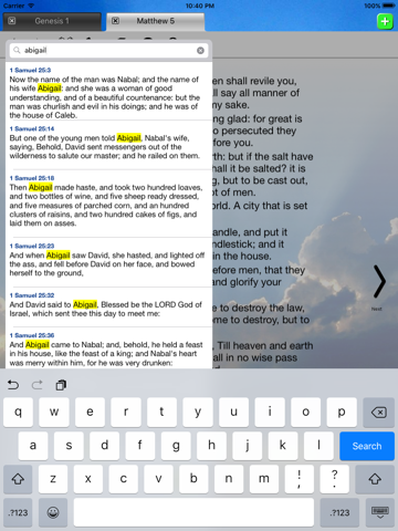 Bible Browser screenshot 2