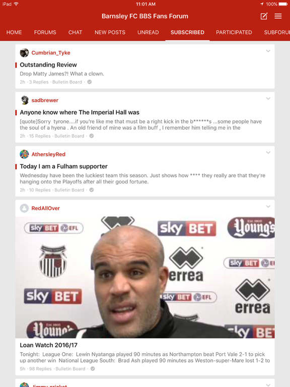 Barnsley FC BBS Fans Forum screenshot 4