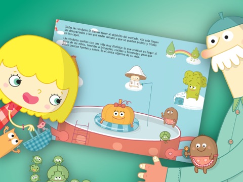 Terri at the Market - Interactive book for Kids screenshot 2