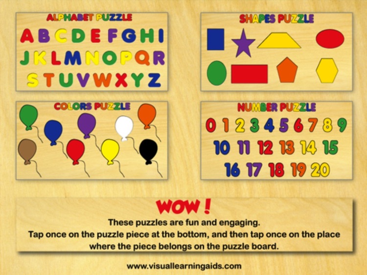 Wooden Puzzles Set 1