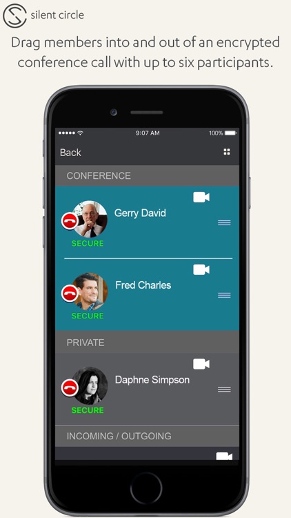 Silent Phone screenshot-4