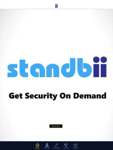 Standbii Security App - náhled