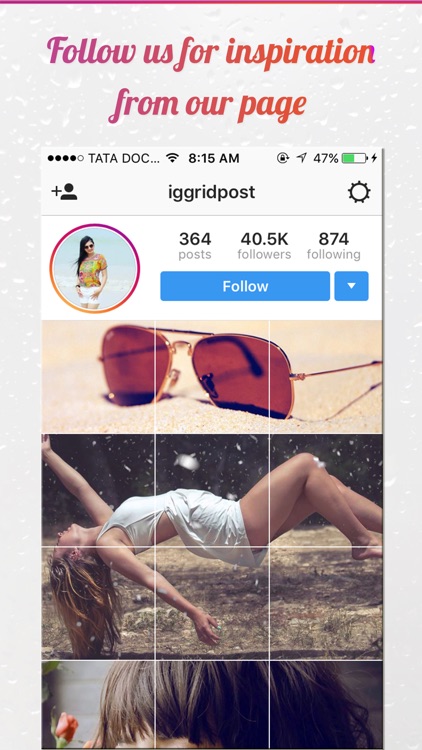 IG Grid Post - Crop Your Photos For Insta Profile screenshot-3