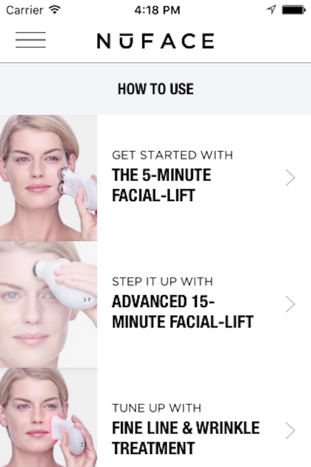 NuFACE® screenshot 3