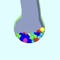 Falling Balls is fun ball puzzle game, slide your finger to form a channel and guide the color bounce balls into the basket